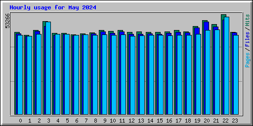 Hourly usage for May 2024